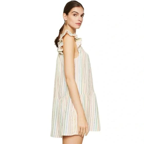 GAP MINI - Day dress Beige with color stripes Size XXL NWT - Picture 6 of 13